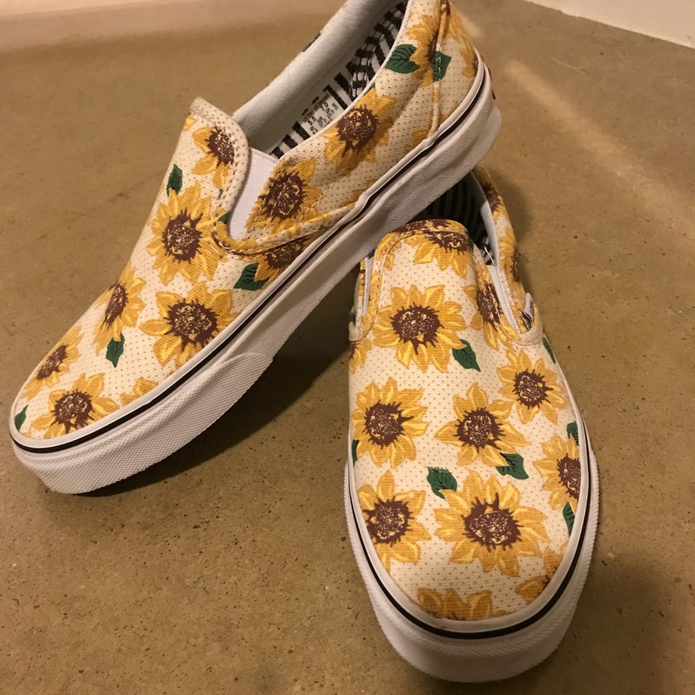 Vans Sunflower Slip-on Shoes